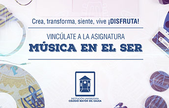 ‘Música en el Ser’, asignatura artística para estudiantes.