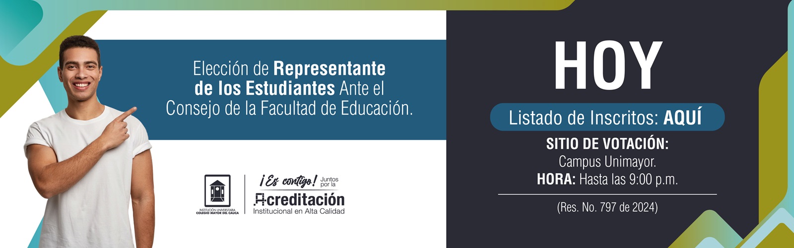 Fase I Banner Rep. Docente ante Consejo Fac de Ing y Educación