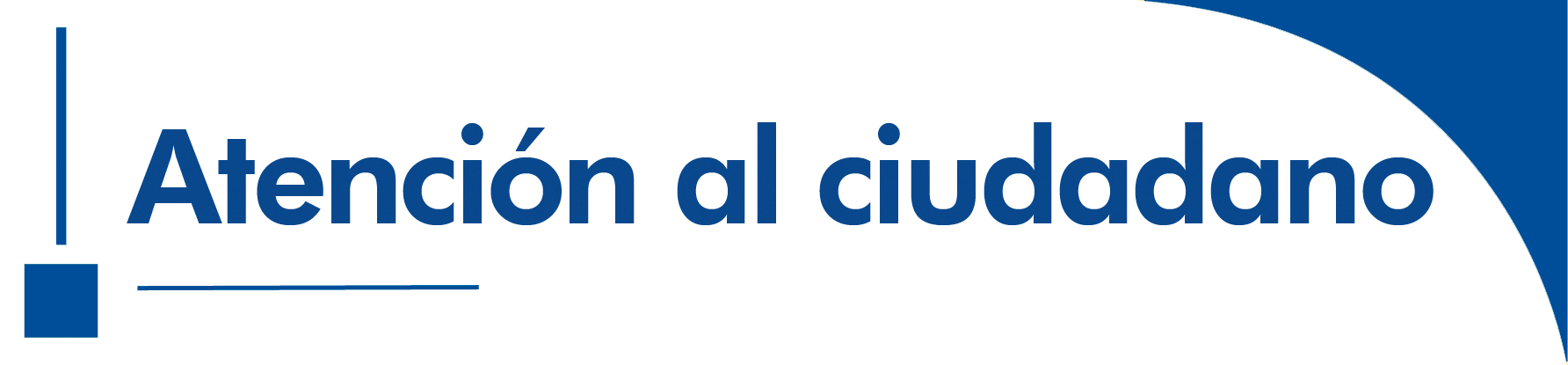 Atención al ciudadano