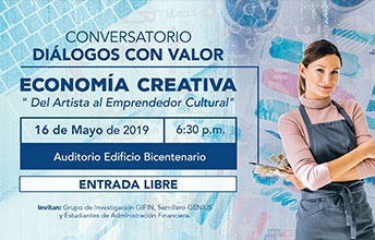 Conversatorio Diálogos con Valor - Economía Creativa.