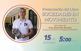 Docente UNIMAYOR Sory Morales presenta su nuevo libro en Popayán Ciudad Libro 2020.