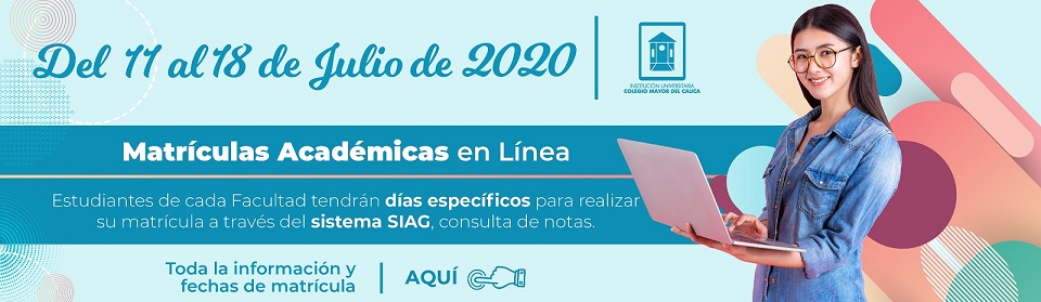 Matrículas en Línea II 2020