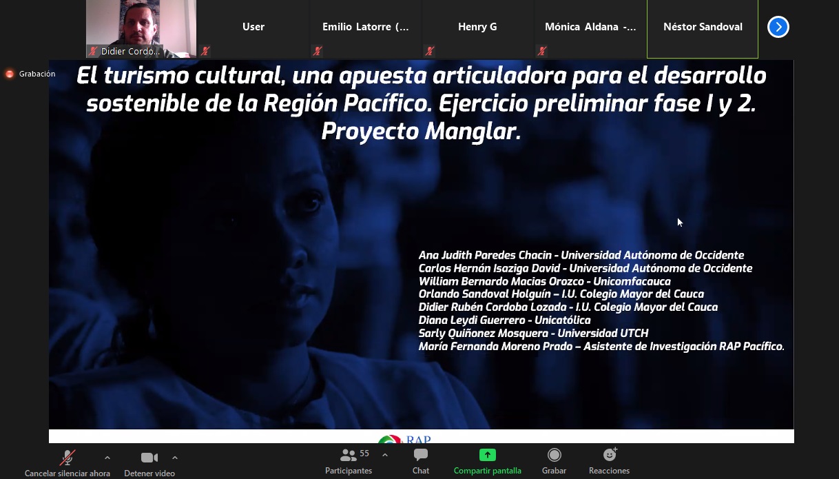 Proyecto Manglar RAP PACIFICO