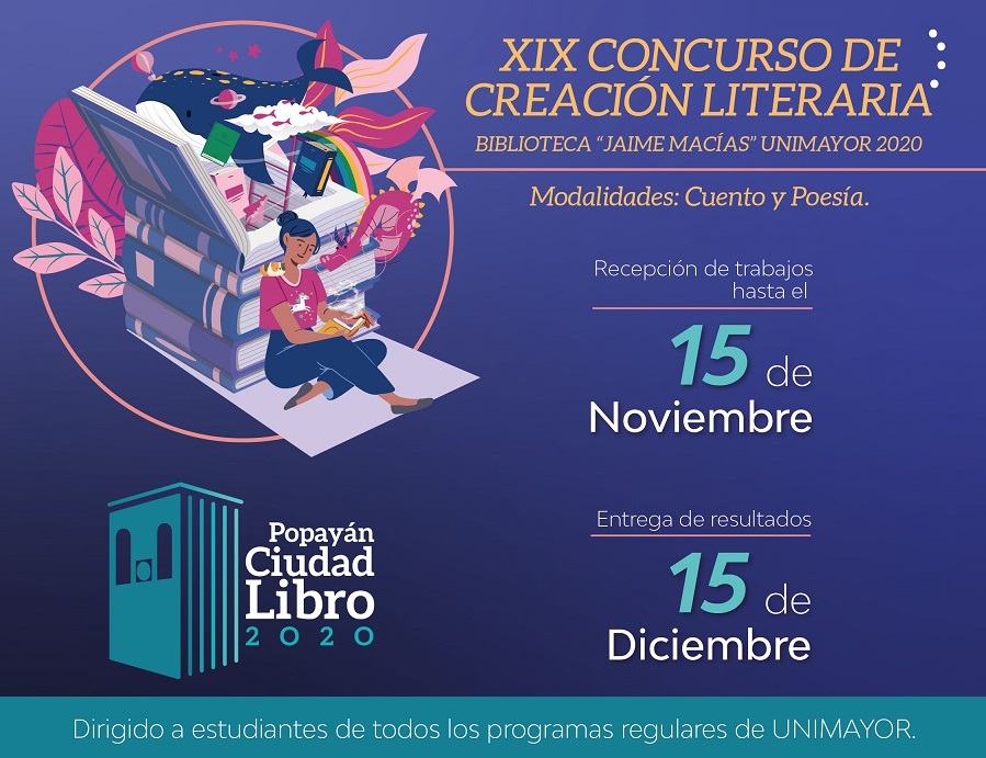 XIX Concurso Creación Literaria Biblioteca Jaime Macías