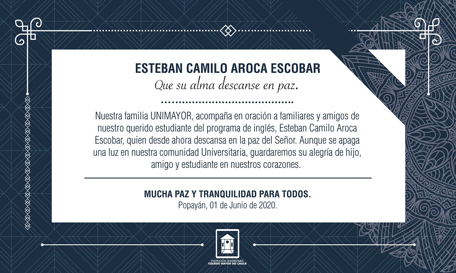 Esteban Camilo Aroca Escobar