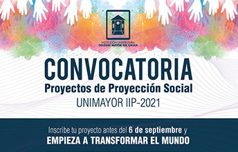 Convocatoria de Proyección Social IIP-2021.