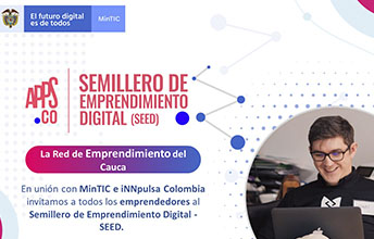 Invitación a Semillero de Emprendimiento Digital de MinTic.