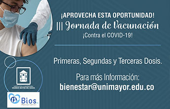 Nueva Jornada de Vacunación contra el COVID-19 en UNIMAYOR.