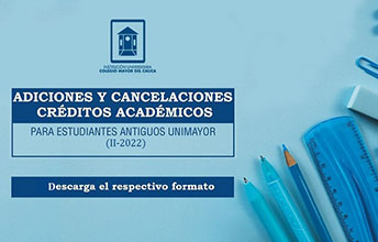 Adiciones y Cancelaciones de Créditos Académicos 2P-2022.