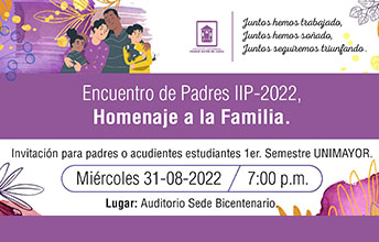 Encuentro de Padres IIP-2022, Homenaje a la Familia.