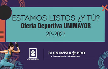 Oferta Deportiva UNIMAYOR IIP-2022 ¡Participa!
