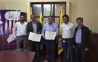 Con firma de Convenio interinstitucional, UNIMAYOR Y REDDI ratifican apoyo a Mipymes del Cauca.