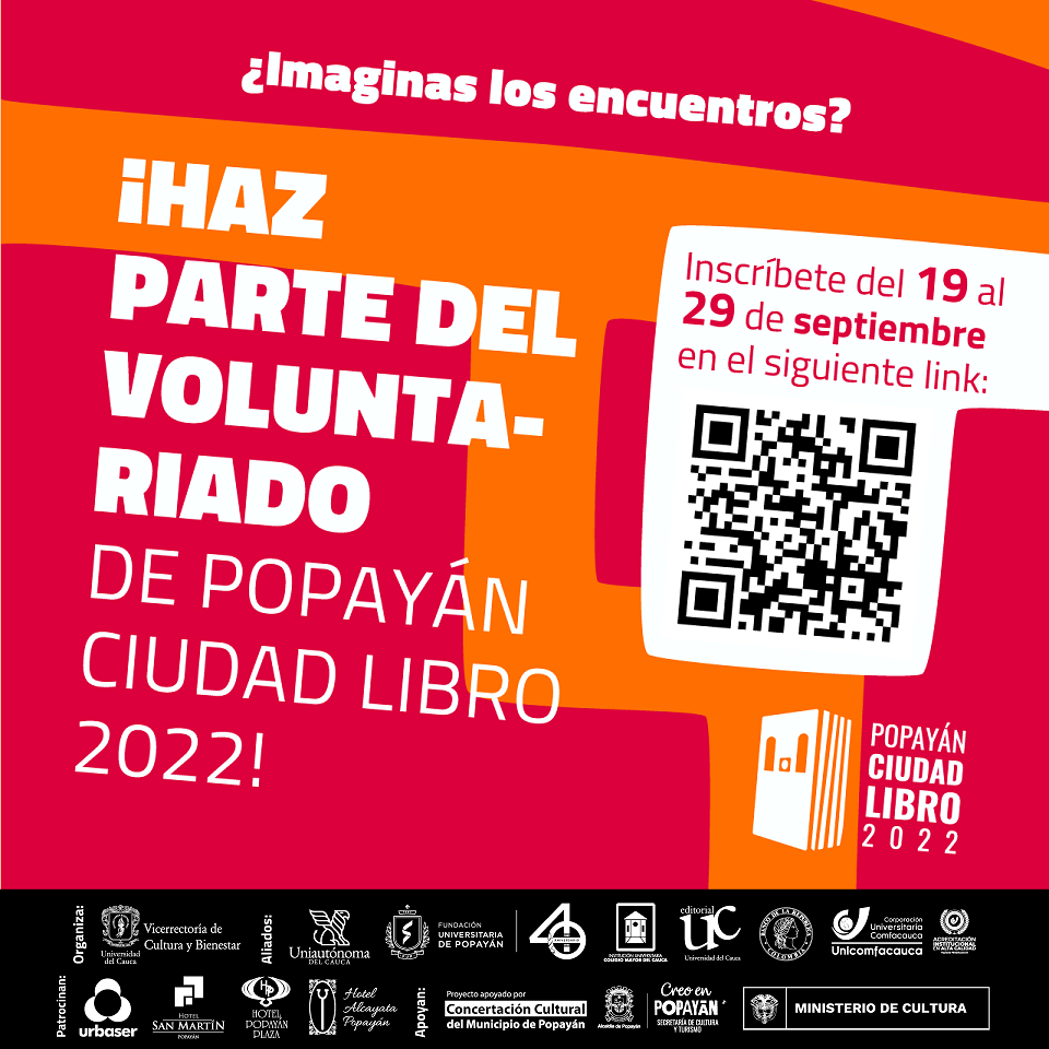 Voluntariado Popayán Ciudad Libro 2022