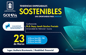 Conferencia Tendencias Empresariales para egresados UNIMAYOR.