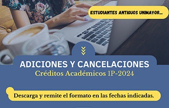 Adiciones y Cancelaciones de Créditos Académicos 1P-2024.