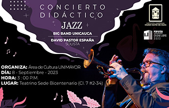 Concierto Didáctico de Jazz en UNIMAYOR.