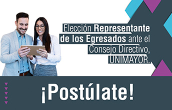 Elecciones del Representante de los Egresados ante el Consejo Directivo de UNIMAYOR.