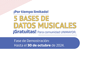 Biblioteca UNIMAYOR Lanza Demostración Exclusiva de 5 Bases de Datos Musicales.