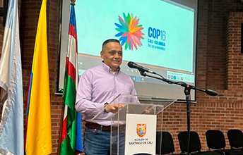 UNIMAYOR participó en la COP 16 en Cali, evento de alto nivel para la protección del medio ambiente.