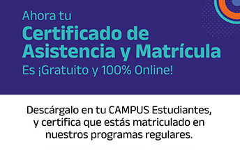 UNIMAYOR simplifica expedición del Certificado de asistencia y matricula.