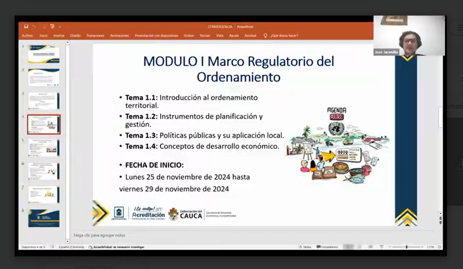 Inicio Diplomado en Convergencia Regional 01