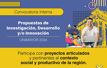 Convocatoria UNIMAYOR para proyectos de Investigación, Desarrollo e Innovación I+D+i.