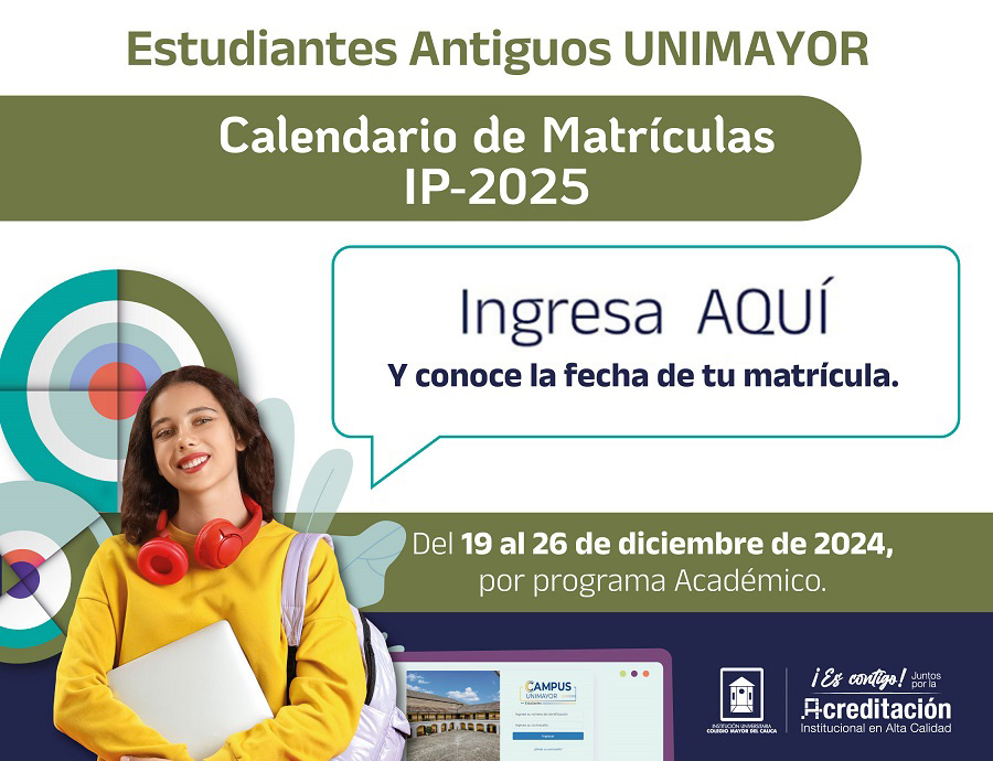 Matrículas Est Antiguos IP 2025