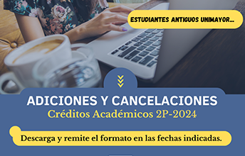 Adiciones y Cancelaciones de Créditos Académicos 2P-2024.