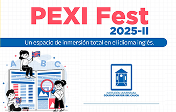 Presentación de trabajos finales del programa de extensión inglés ‘PEXI FEST’ 2025-2.