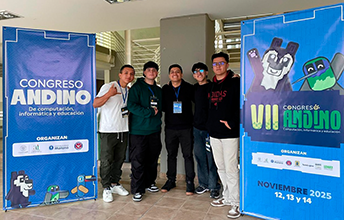UNIMAYOR gana primeros lugares en el Congreso Andino en Computación, Informática y Educación.