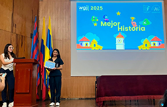 Estudiantes UNIMAYOR ganadoras de la ‘Women Game Jam’, categoría ‘Mejor Historia’