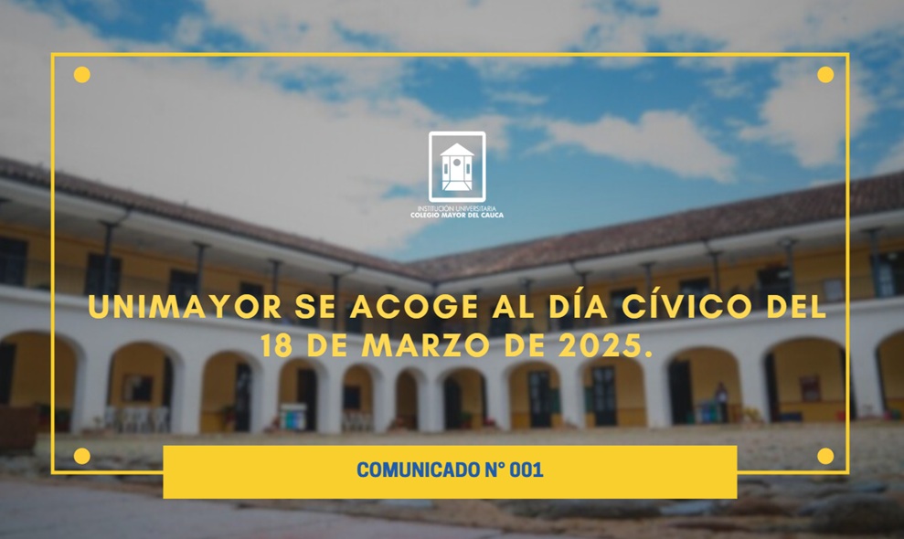 Comunicado N 001