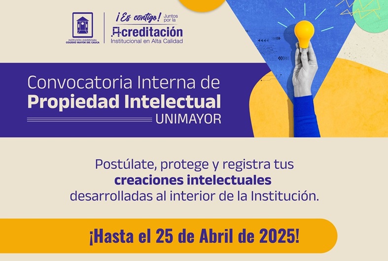 Convoca Propiedad Intelectual UNIMAYOR 2025