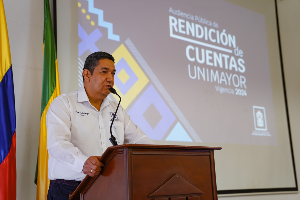 UNIMAYOR rindió cuentas de su vigencia 2024 01