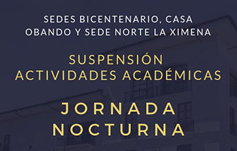 Suspensión Actividades Académicas  Jueves 3 de Octubre de 2019.