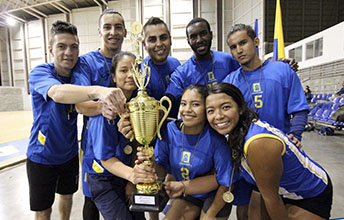 UNIMAYOR campeón de voleibol en Torneo Interuniversitario del Cauca.